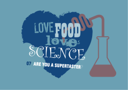 Are you a supertaster?