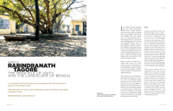 rabindranath tagore - Landscape Foundation