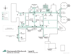 Map of DHMC Level 3