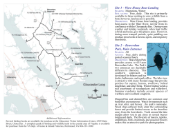 Birding and Wildlife Trail - Gloucester Loop pdf
