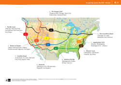 A road trip across the USA &ndash; Routes