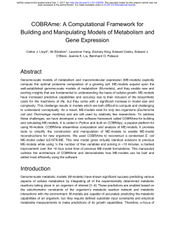 COBRAme Me-model Structure