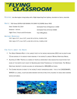 Sydney, Australia &ndash; Cairns, Australia