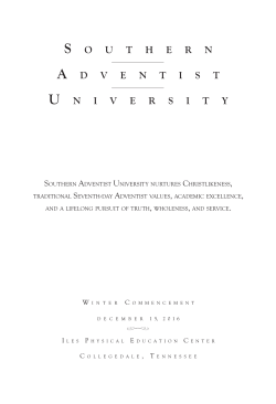 here - Southern Adventist University