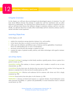 Chapter Overview Learning Objectives List of Key Terms 12