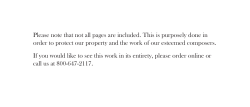 Please note that not all pages are included. This is purposely done