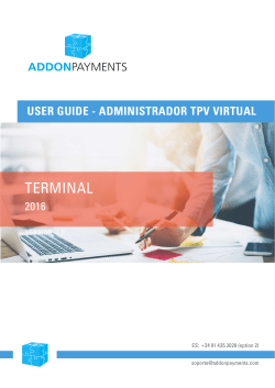 TERMINAL - Addon Payments
