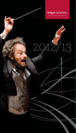 oregon symphony 2012