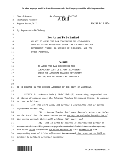 HB1374 - Arkansas General Assembly