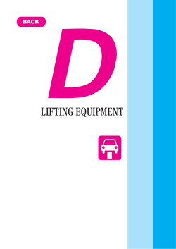 Lifting Equipment
