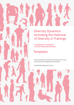 Diversity Dynamics: Activating the Potential of Diversity in Trainings