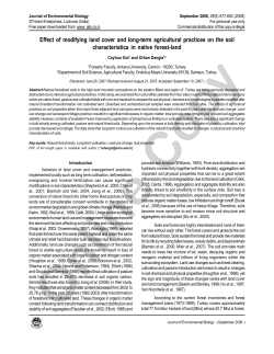 paper - Journal of Environmental Biology