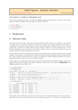 Maturity - Derek Ogle