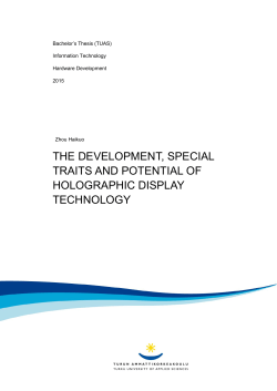 Bachelor`s Thesis (TUAS)