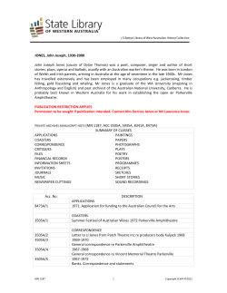 JONES, John Joseph, 1930-2000 John Joseph Jones