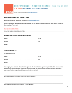 Apply to be a Partner