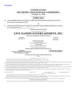 2012 10-K - Investor Relations