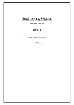 Engineering Physics