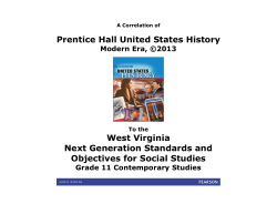 United States History, Modern Edition