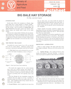 Big bale hay storage (88-052)