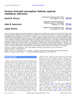 Figure 1 - Gatsby Computational Neuroscience Unit