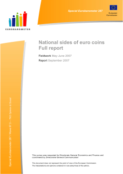 National sides of euro coins Full report