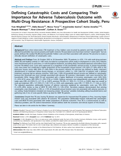Defining Catastrophic Costs and Comparing Their Importance for