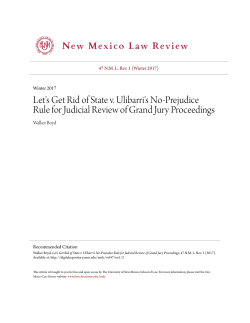 Let`s Get Rid of State v. Ulibarri`s No