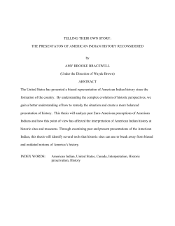 TELLING THEIR OWN STORY - UGA Electronic Theses and