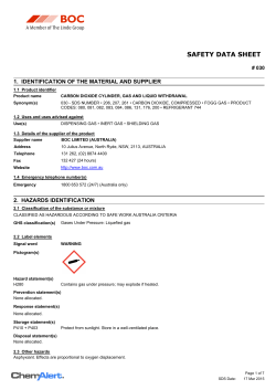 CARBON DIOXIDE CYLINDER, GAS AND LIQUID WITHDRAWAL