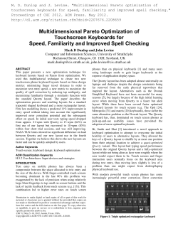 CiteSeerX &mdash; Multidimensional Pareto optimization of touchscreen