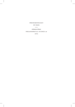Phenomenology of Eros.indd