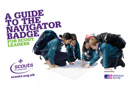 Scout Navigator Badge activity pack