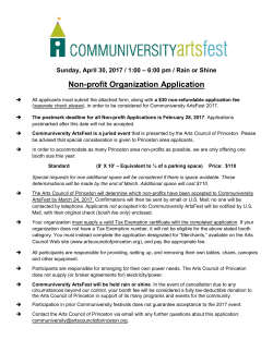 Non-profit Organization Application