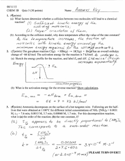 Answer Key - El Camino College