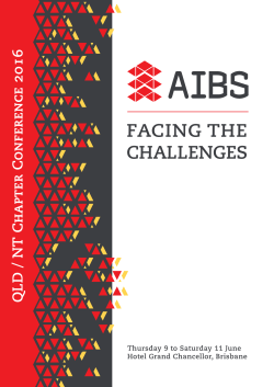 facing the challenges - Gladstone Regional Council