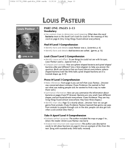 Louis Pasteur CTDR