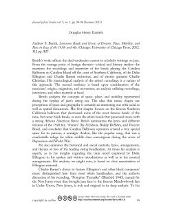 Print this article - Journal of Jazz Studies