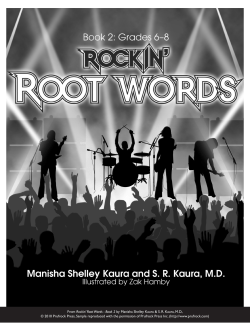 From Rockin` Root Words