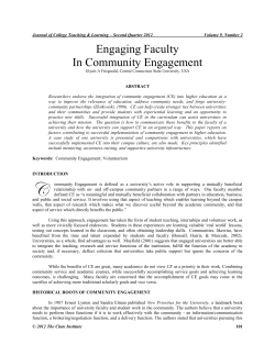 Administrative Structure of the program: To