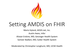FHIR – Badlani, Hyland, Longhurst, Erskine, Awes