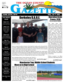 Berkeley DARE - Ocean County Government