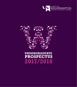 - 2017/18 - University of Wolverhampton