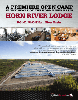 horn river lodge - Black Diamond Group