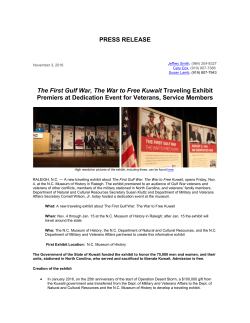 The First Gulf War, The War to Free Kuwait Traveling - nc