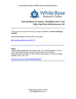 - White Rose Research Online