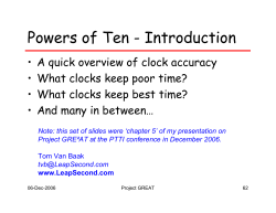 Powers of Ten - Introduction