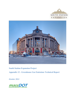 Appendix 12 - Greenhouse Gas Emissions Technical