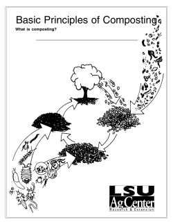 Basic Principles of Composting