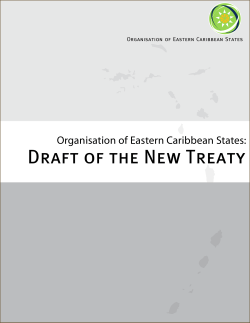 the revised organisation of eastern caribbean states treaty